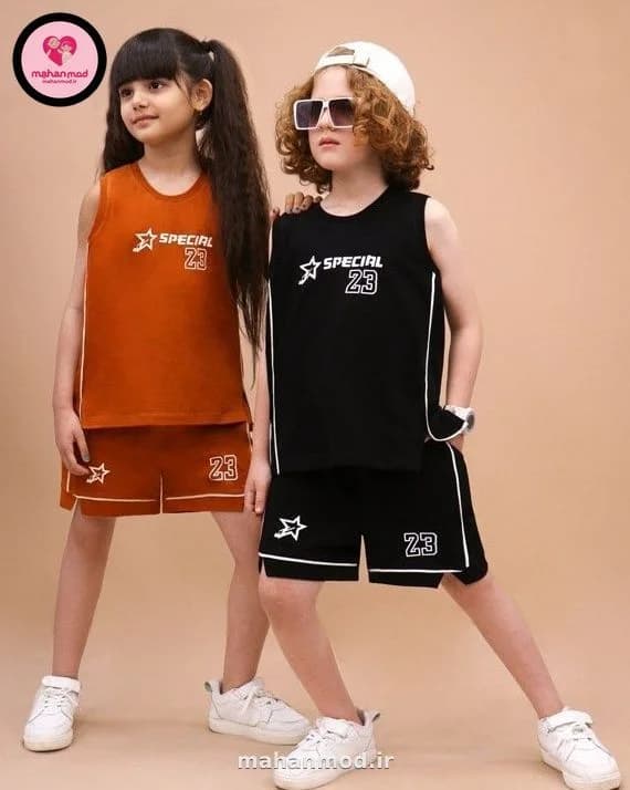 تاپ شلوارک بچه گانه پنبه‌ای