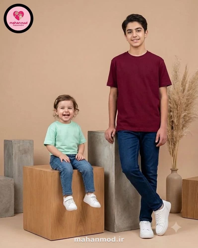 تیشرت بچه گانه پنبه‌ای
