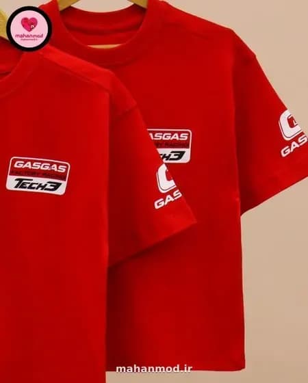راهنمای سایز تیشرت خانوادگی GASGAS — سایز 40 تا 65 و M L XL