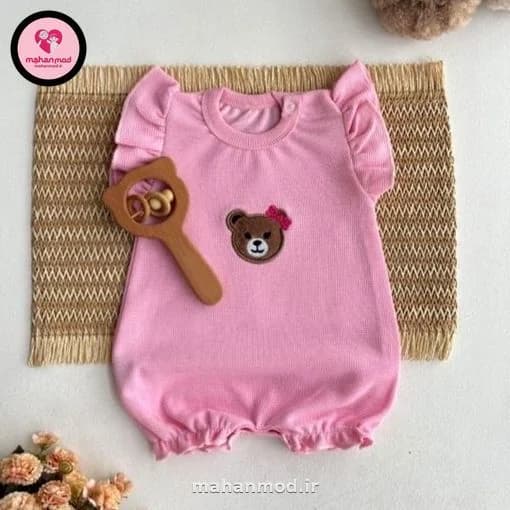 رامپر کبریتی پاپیون صورتی بزرگسال تک رنگ