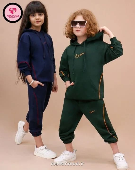 هودی شلوار بچه گانه nike دورس پنبه‌ای