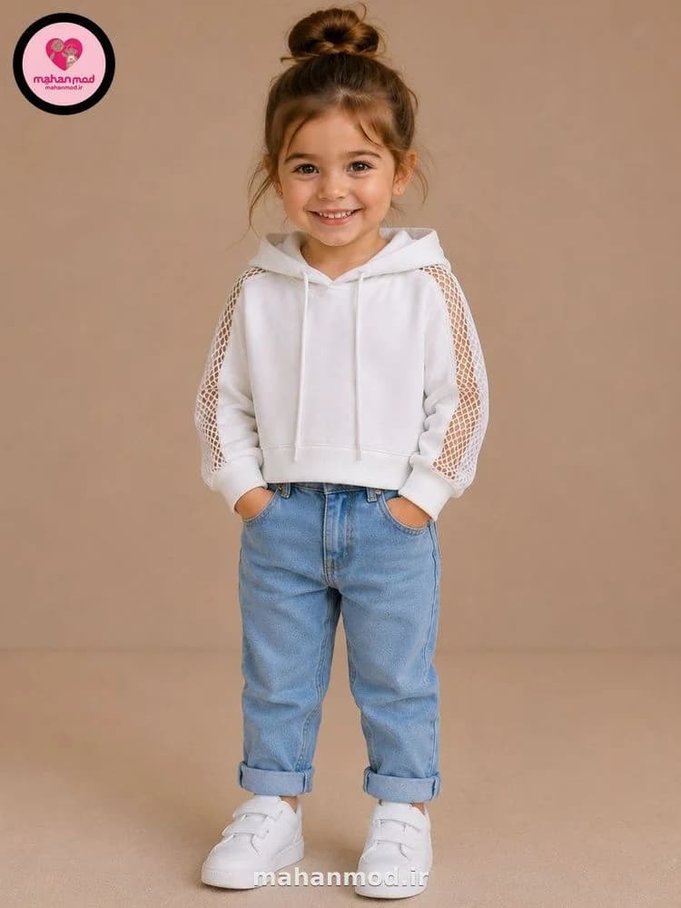 هودی بچه گانه پنبه‌ای