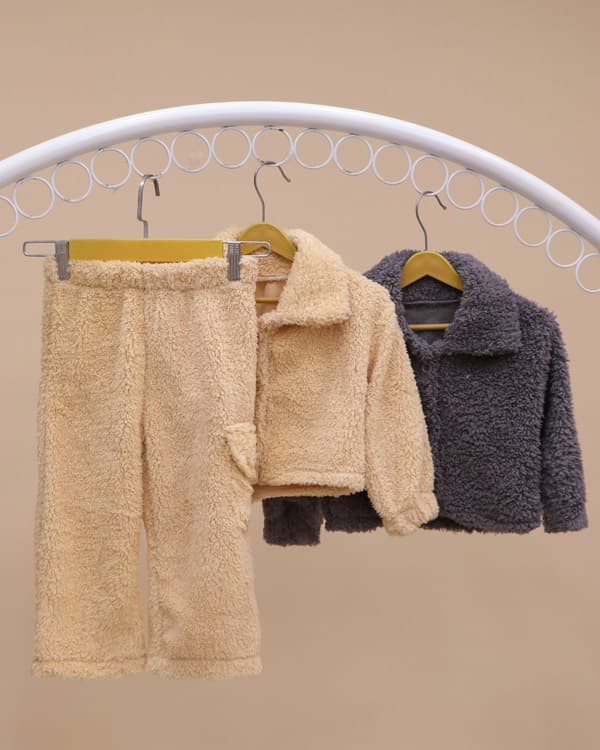 کراپ کت شلوار تدی 2356 NZDE