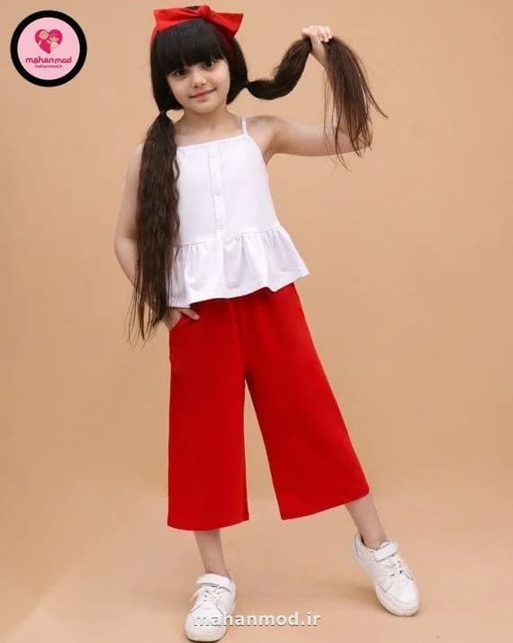 لباس دخترانه پنبهای