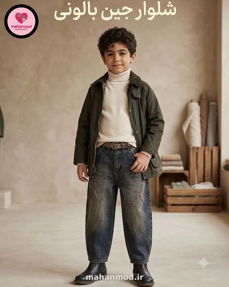 شلوار بچه گانه بالونی new جین