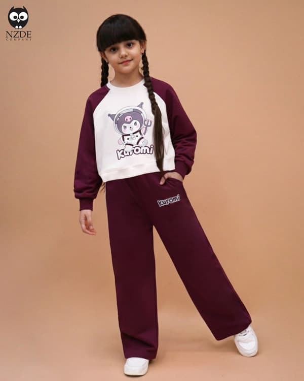 بلوز کراپ شلوار Kuromi NZDE