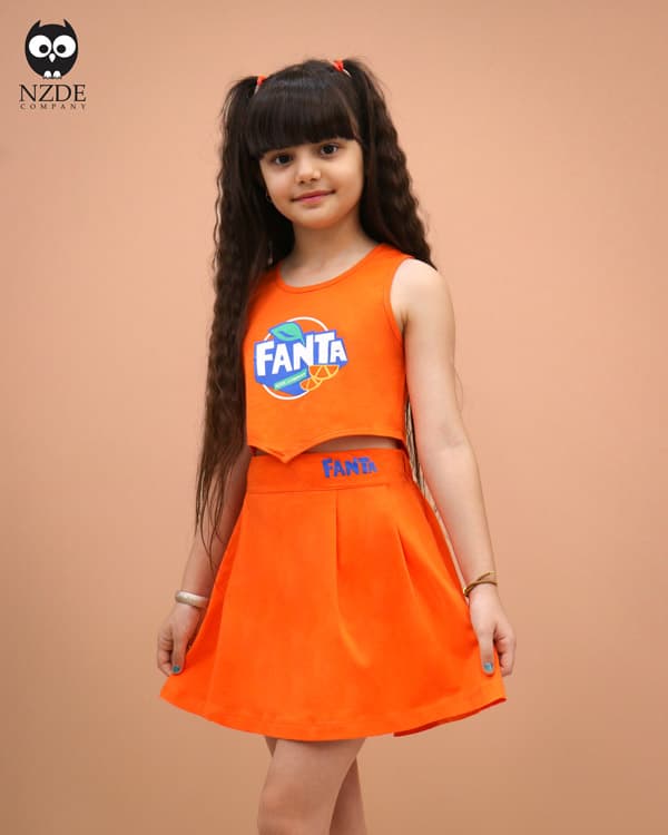 کراپ دامن ماهان مد FANTA