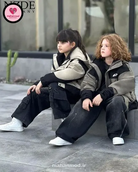 کاپشن دوپوش بچه گانه style جنس مموری ضد آب