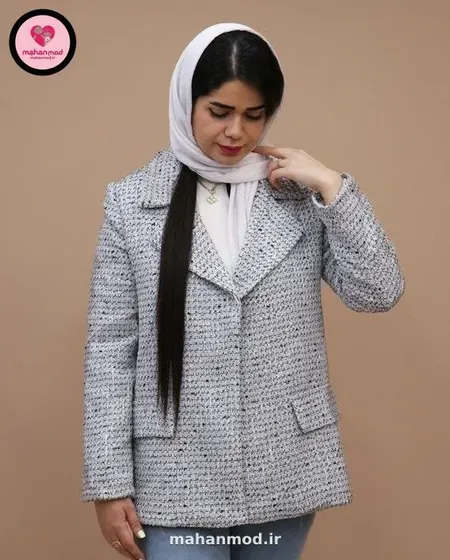 کت شانل آستردار 400 جنس گرماژ 450