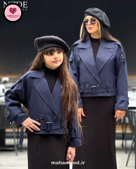 ترنچ کت کوتاه جنس کتان