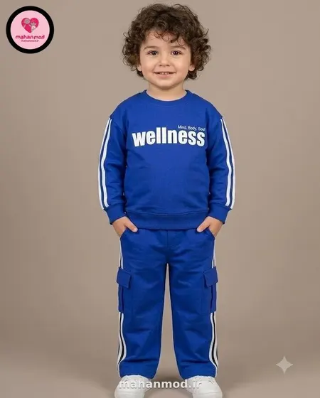 بلوز شلوار بچه گانه Wellness جنس دورس پنبه تیپ لایکرا