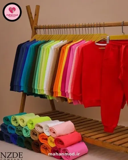 بلوز شلوار بچه گانه colorful جنس دورس پنبه تیپ لایکرا