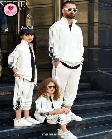 ست خانوادگی سویشرت شلوار جاگر غواصی adidas