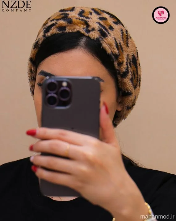 تل دخترانه پلنگی جنس تدی