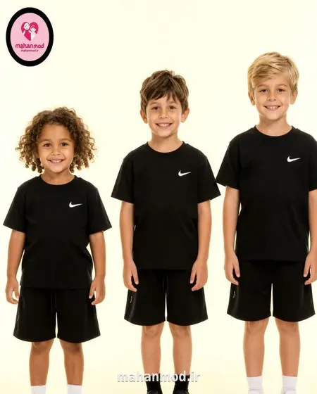 تیشرت شلوارک Nike مشکی