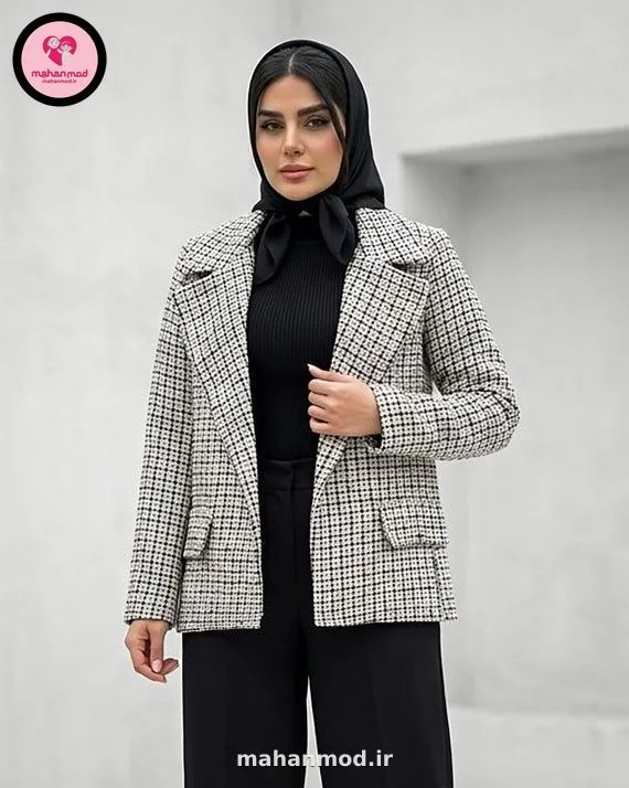 کت شانل آستردار 398 جنس گرماژ 450