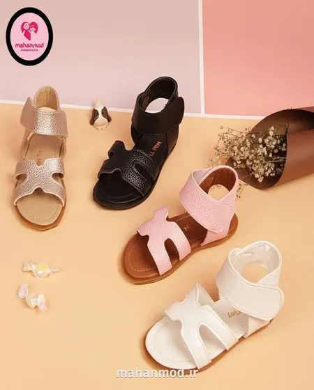 صندل نیکی تاینی بچه گانه حوا جنس چرم مصنوعی