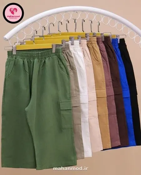 شلوارک بچه گانه لینن
