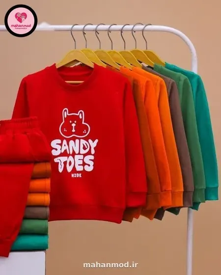 بلوز شلوار بچه گانه Sandy Toes جنس دورس پنبه تیپ لایکرا