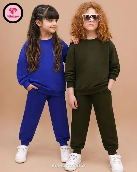 بلوز شلوار بچه گانه Style basic جنس دورس پنبه تیپ لایکرا