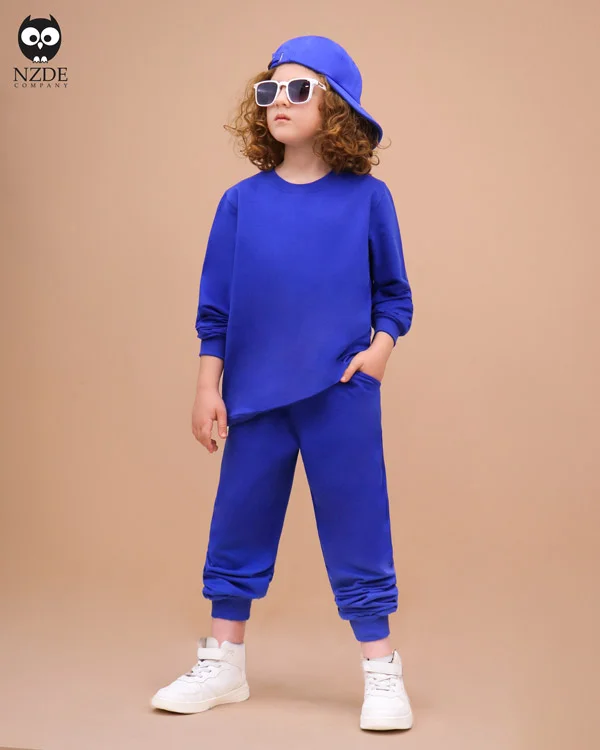 بلوز شلوار color Basic بچه گانه جنس دورس پنبه تیپ لایکرا سایز 50 تا 55 | color Basic | ماهان مد