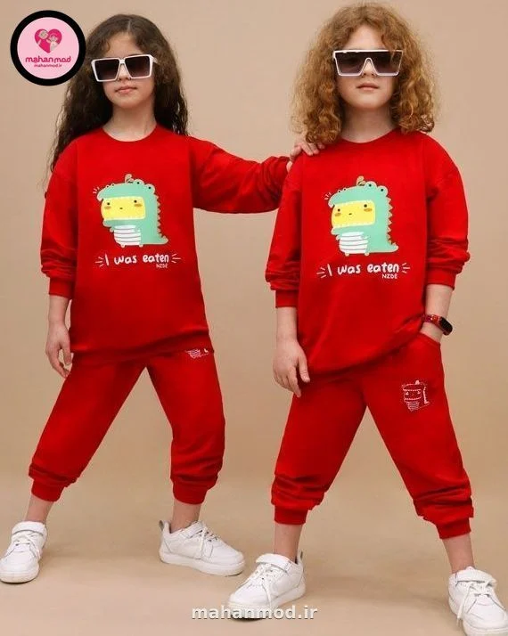 بلوز شلوار بچه گانه دورس پنبه‌ای