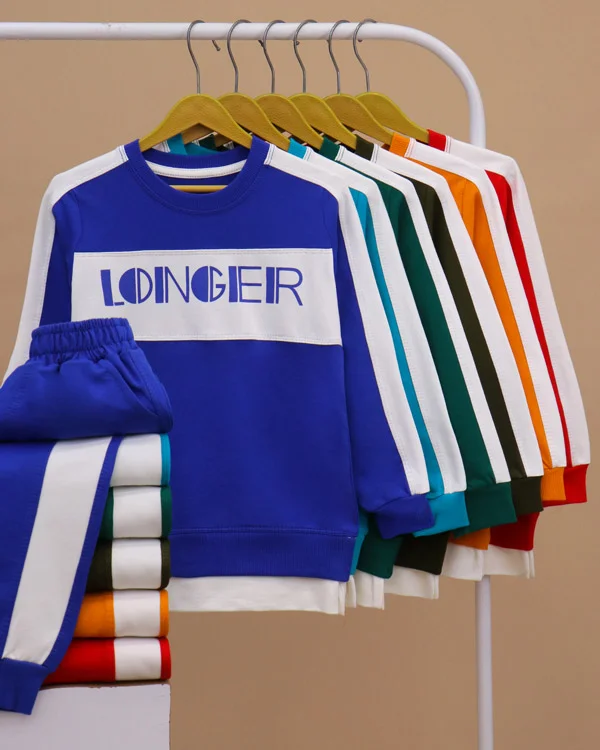 بلوز شلوار Longer بچه گانه جنس دورس پنبه تیپ لایکرا سایز 35 تا 70 | Longer | ماهان مد