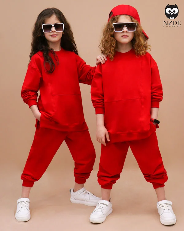 بلوز شلوار بچه گانه دورس پنبه‌ای