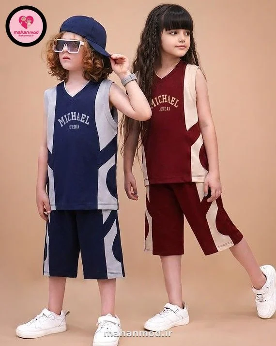 تاپ شلوارک بچه گانه JORDAN جنس سوپر پنبه فول لایکرا