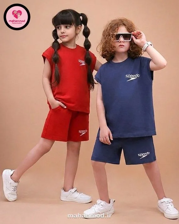 تاپ شلوارک بچه گانه Speedo جنس سوپر پنبه فول لایکرا