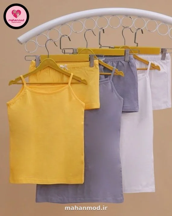 تاپ و شورت بچه گانه جنس سوپر پنبه فول لایکرا