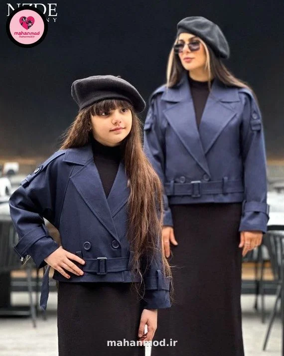 لباس بچه گانه ترنچ کتان