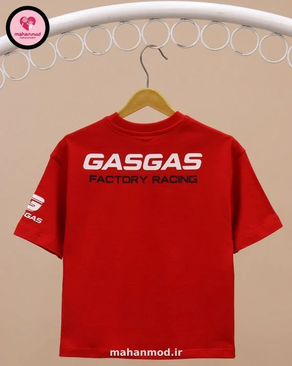 تیشرت ست خواهر برادری قرمز GASGAS — عکس خانوادگی