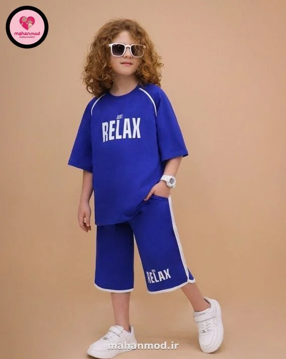 تیشرت شلوارک آستین رگلان RELAX ماهان مد