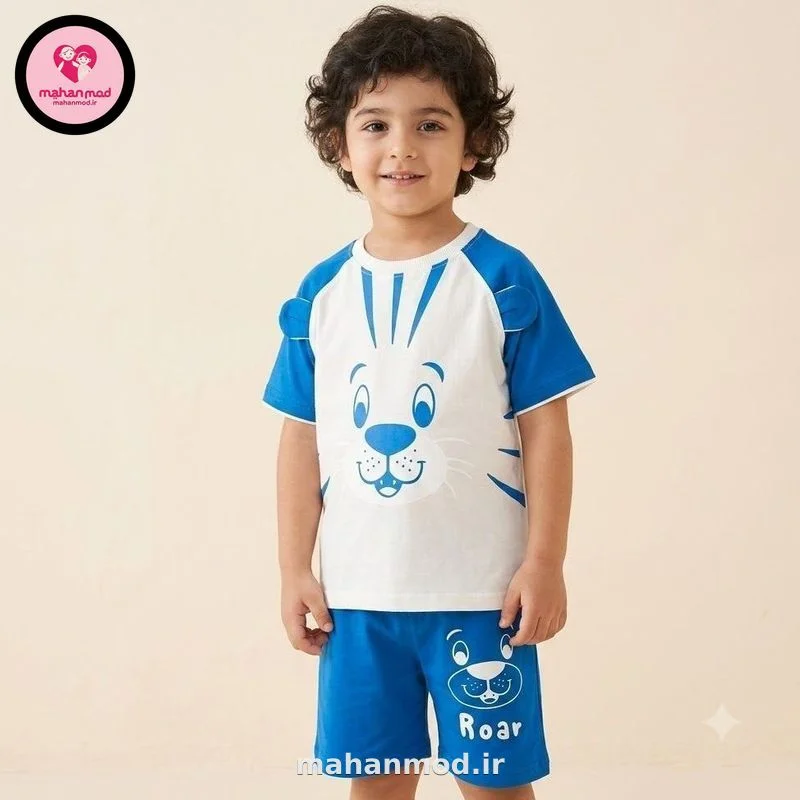 تیشرت شلوارک ببری