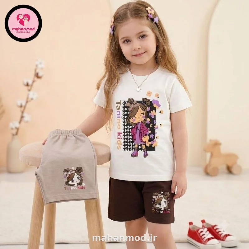 تیشرت شلوارک دختر