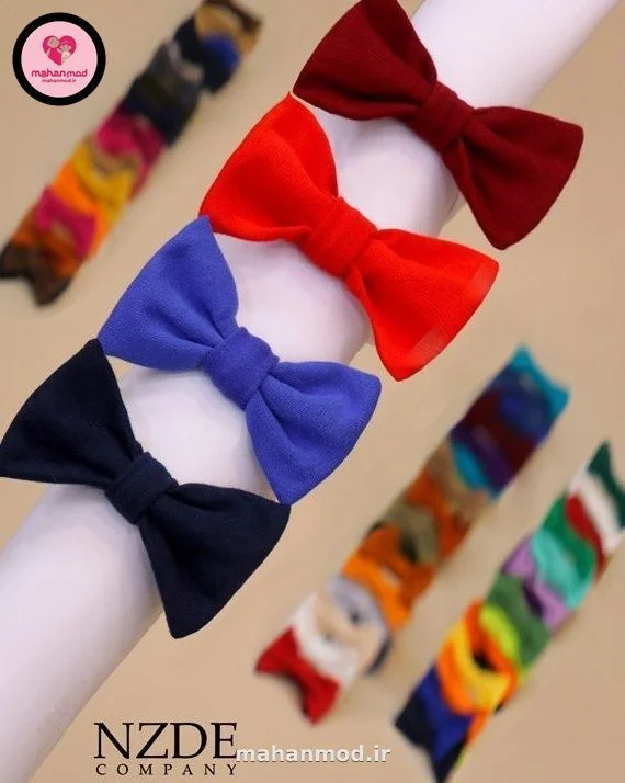پک چهارتایی کش مو Bow tie ماهان مد