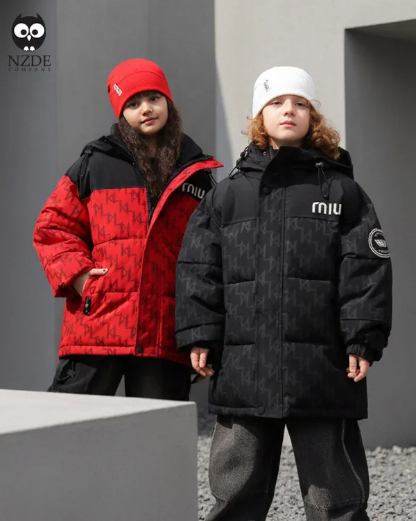 کاپشن MIU PARIS بچه گانه جنس مموری ضخیم ضد آب سایز 62 تا 70 | MIU PARIS | ماهان مد